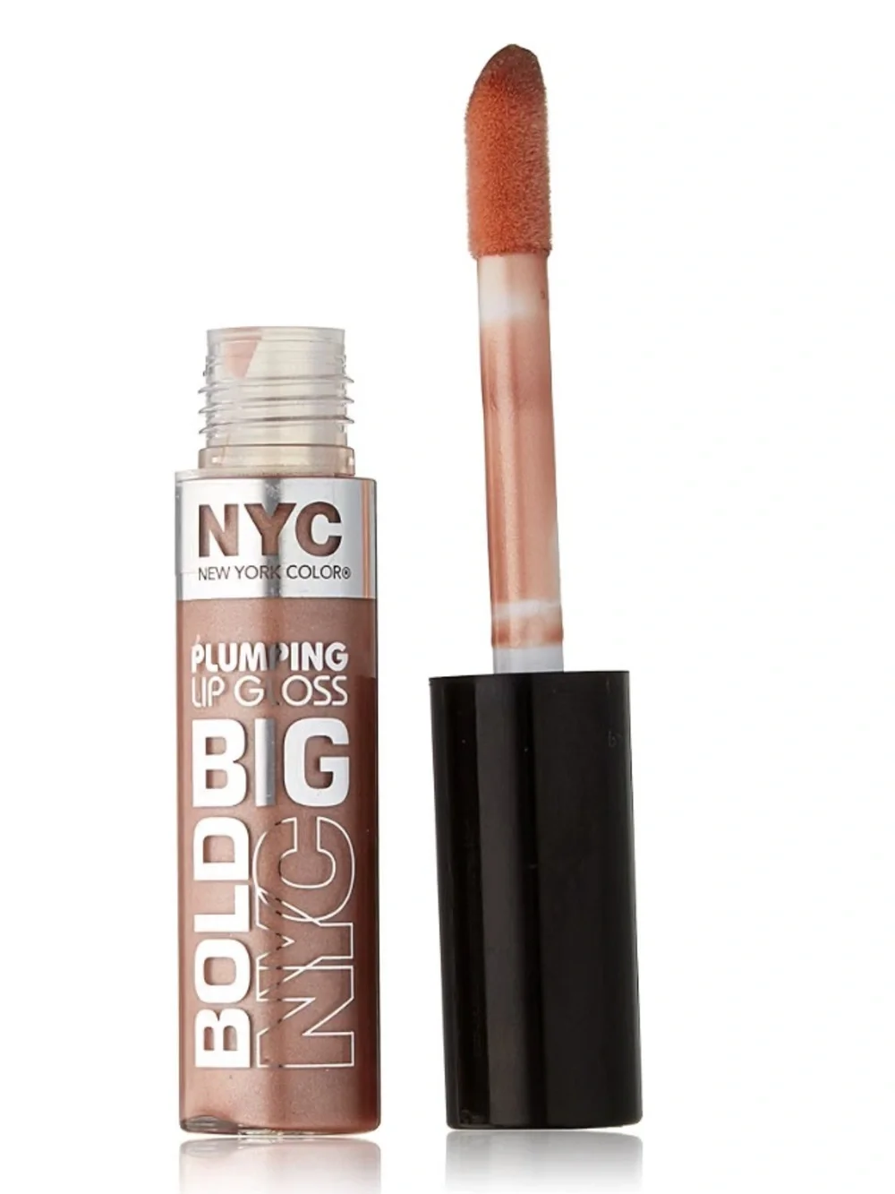 NYC New York Color Big Bold Plumping and Shine Lip Gloss Colossal Cocao